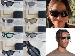 Mens Designer Sunglasses Cat Eye Sport Cycling 0229s Stylish Vintage UV 400 Protection 18k Gold Man Woman Antireflection