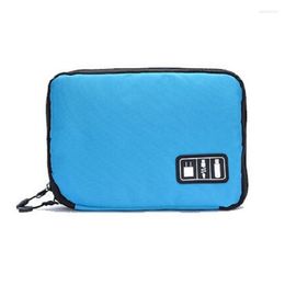 Storage Bags 1pc Travel Electronics Cable Organizer Bag Portable Case For Mobile Phone Hard Drive Cords USB Cables Charger