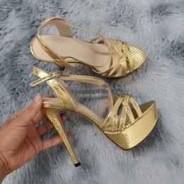 CM LOSLANDIFEN Sexy Platform High Heels Ankle Strap Sandals Open Toe Sanke Gladiator Party Dress Women Shoes b