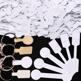 Jewellery Pouches 100PCS/Bag Blank Paper Price Tags For DIY Necklaces Rings Bracelets Labels Making Accessories