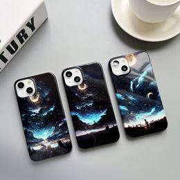 fashion Mens phone cases iPhone 14 13 11 12 Pro max x xr xs xsmax 7 8 plus 14plus Night Star Case