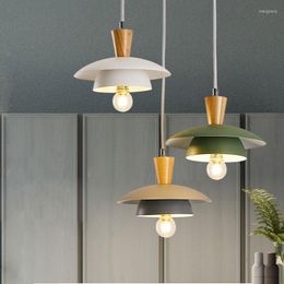 Pendant Lamps Nordic Home Decor Light LED Modern Dining Bar Counter Coffee Shop Hanging Lamp Bedroom Living Room Kitchen Fixture