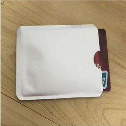 2000pcs Aluminum Anti RFID Blocking Sleeve Credit Card Holder265u