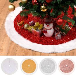 Christmas Decorations Sequined Tree Skirt Reusable Blanket Creative Xmas For Home Bar Party 2022