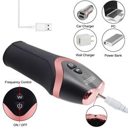 Full Body Massager Sex toys masager Vibrator Penis Pump 12 Speed Male Masturbator Delay Trainer Adult Automatic Glans Stimulate Exercise Oral Toys for Men 1DOQ NQWM