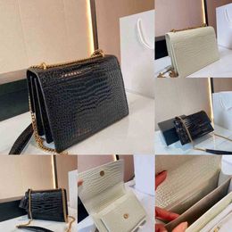 New Evening Bags Shoulder Women Crossbod Messenger Classic Embellishment Handbag High Capacit Fashion Designer Leather Lad Wallet