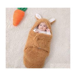 Sleeping Bags High Quality Born Baby Slee Cotton Wrap Blankets For Babies Thicken Sleepsack 09M 29 Drop Delivery Kids Maternity Nurs Dhn8L