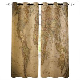 Curtain Plate Retro English Curtains For Bedroom Living Room Luxury European