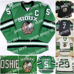 College Hockey Wears Womens Youth North Dakota State Hockey Jersey 5 Chay Gnoway 16 Spivak 29 Brock Nelson 7 TJ bet 9 Jonathan Tusglaw Sudaks University Jerseys