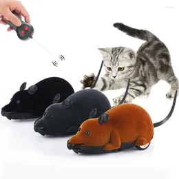 Cat Toys Funny Toy Mouse For With Remote Control Wireless Simulation Electric Pet