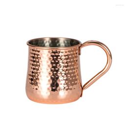 Mugs Copper Tea Cup Cocktail Food Juice Drink Bear Milk Water Beer Coffee Bottle 500ML