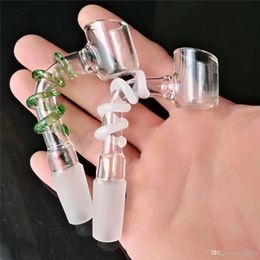 Disk silence Wholesale Glass bongs Oil Burner Glass Pipes Water Rigs Smoking