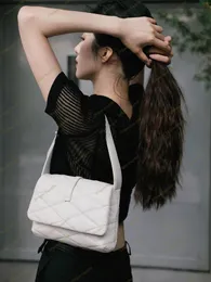 New Women's Handbag LE 57 Quilted Underarm Bag Luxury Designer Top Grade Sheepskin Shoulder Bag Fashion Plaid Flap French Stick Bags
