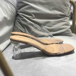 Summer Clear Shoes Ladies Sandals Fashion Beach Women Sandal Комфортная высокая каблука