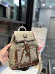 Fashion 7A Top Women Bag Flap Backpack Buckle Interior High Capacity G Designer Vintage Bundle Original Travel Bag