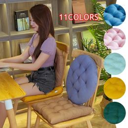 Chair Covers Thick Pad Cushion Seating On Floor Seat Cushions Round Pillow Solid Balcony Square Dining Set