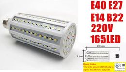 DHL Ultra bright Led Corn light E27 E40 7500LM LED bulb 360 degree Lighting bulb Lamp lights 10