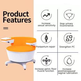 2023 Pelvic Floor Slimming Muscle Chair High Compression Postpartum Recovery Ems Treat Urinary Incontinence