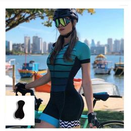 Racing Sets 2023 Temperament Fashion Bicycle Wear Bike Clothes MTB Jumpsuit Female Clothing With Lycra Elastic Tights