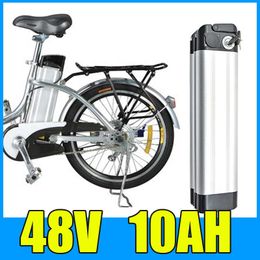 48V 10AH Lithium Battery Aluminium alloy Battery Pack 54.6V Electric bicycle Scooter E-bike