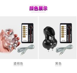 Masturbators Shock scrotal sleeve for men egg ring testicular restraint device weight bearing ring pendant sex abuse positive tool adults