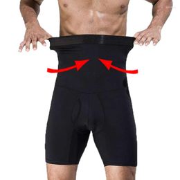 Men's Body Shapers White Slimming Shaper Waist Male Abdomen Belly Men Panties Black Underwear High Fat Burn Fitness Pants