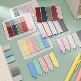 15 Types Color Self Adhesive Memo Pad Sticky Notes Bookmark Point It Marker Memo Sticker Paper Office School Supplies