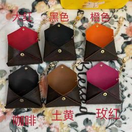 Designer Card Holder Luxury Passports Holders Fashion Card Wallet Coin Purse Key Pouch Pocket Organiser Multi Colour Buckle Wallets Genuine Leather