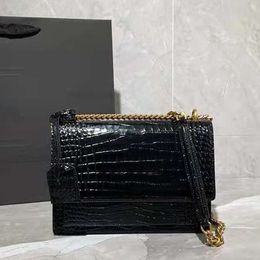 Designer Handbags for Women Shoulder Bags fashion Bag Genuine Leather aligator