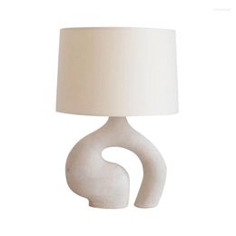 Table Lamps Modern Minimalist Lamp Fabric Living Room Bedroom Bedside Study Art