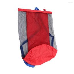 Storage Bags Beach Toy Net Bag Durable Children 50 Grammes Lightweight Mesh Backpack Easy Rinse Sturdy &