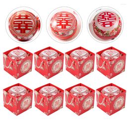 Gift Wrap 10 Sets Delicate Creative Festive Chinese Style Cases Candy Boxes Tins