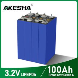 3.2V LiFePo4 Battery 105Ah 4/8/16/32PCS High Capacity Lithium Ion Batteries 12V 24V 48V For RV Forklift Golf Cart Fast Delivery