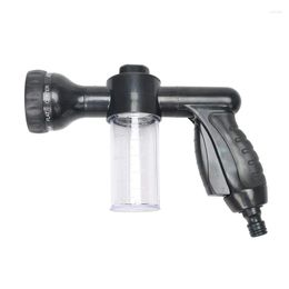 Car Washer Garden Hose Foam Nozzle 8 Mode Adjustable Sprayer Water Soap Dispenser High Pressure Spray Pl