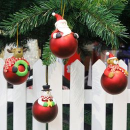 Christmas Decorations Outdoor Ornament Decor PVC Inflatable Decorated Ball Giant Tree Hanging Decoration