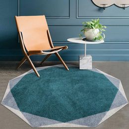 Carpets Tapered Living Room Table Circular Carpet Rug Floor Mat Model Bedroom Bedside Children Crawling Blanket