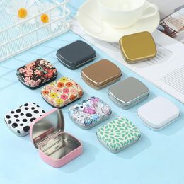 Gift Wrap Mini Small Storage Home Organiser Jewellery Collect Container Kit Tin Box Empty Tins