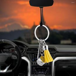 Interior Decorations BEMOST Car Pendant Dice Eiffel Tower Automobile Decoration Charm Auto Rear View Mirror Suspension Hanging Ornament Gift