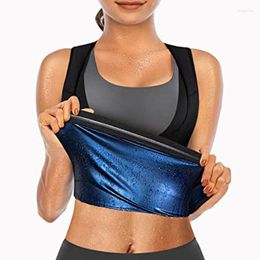 Women's Shapers Women Body Shaper Sauna Vest Thermo Sweat Shapewear Tank Top Slimming Waist Trainer Corset Gym Fitness Workout Shirt