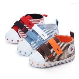 First Walkers Mix Colour Classic Casual Canvas Baby Shoes Born Sports Sneakers Kids Booties Children Moccasins