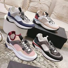 Clothing Shoes brand leather round head leisure thick-soled craft car breathable leather women's retro Colour matching sneakers running with wedges high girls