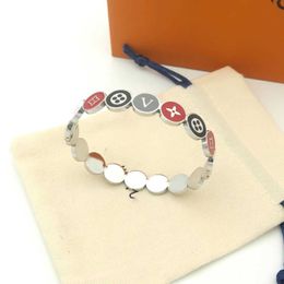 Diamond Bracelet Fashion Bracelets for Man Woman Bangle Jewelry 6 Color Top Quality Box need cost