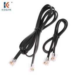 RJ12 6P6C ST-4 Autoguide Camera Cable For Ioptron Auto Guide IEQ30 Ieq45 Kabel Crystal Head Telephone Jumper Flat Wire 0.5-5m