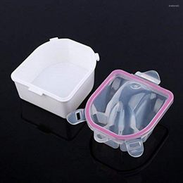 Nail Art Kits Removal Tray Acetone Resistant Handheld Polish Remover Artificial Hand Soaker Wash Bowl Cuticle