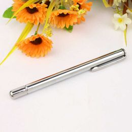 6/7Section Pointer Pen Instrument Baton Stainless Steel Telescopic Magic Ballpoint Pen Kindergarten Teacher Education Supply