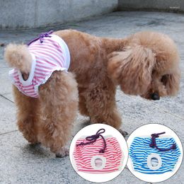 Dog Apparel Sanitary Pet Physiological Pant Female Menstruation Underwear Clean Shorts Panties Diaper Briefs Washable