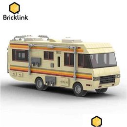 Blocks Bricklink Technical Car Classic Movie Tv Breaking Bad Walter White Work Lab Rv L Model Building Kid Toys Gift Drop Delivery G Dhyfo