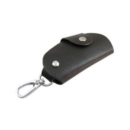 New Genuine Cow Leather Key Wallet Card Holder Business Organizer Housekeeper Keychain Purses Men Women Pocket Car Keys Bag307d