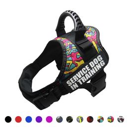 Dog Collars Leashes harness Nylon reflective vest XS-XXL for small big dogs Chihuahua husky pitbull cat es leash supplies T221212