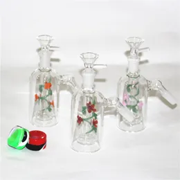 Thick Glass 14mm Ash Catcher 18mm Matrix perc Hookahs Bong Smoking Accessories Ashcatcher wax dabber tool